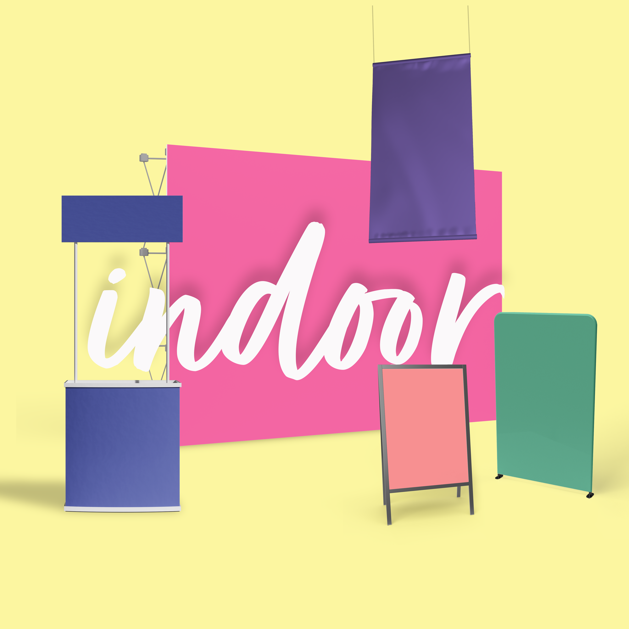 Create your own Indoor Branding product!